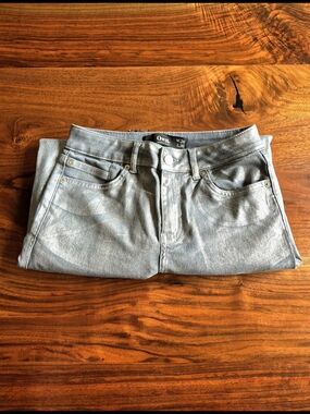 Own- Silver Metallic Jeans